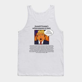 Trump’s ‘Achievements’ to Date Tank Top